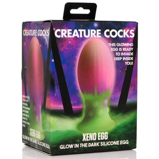 Creature Cocks - Xeno Egg Glow in the Dark Silicone Egg Plug - Boink Adult Boutique www.boinkmuskoka.com