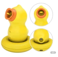 DucKing Sucking & Licking Rubber Duck Vibrator - Just For Canada Eh! - Boink Adult Boutique www.boinkmuskoka.com