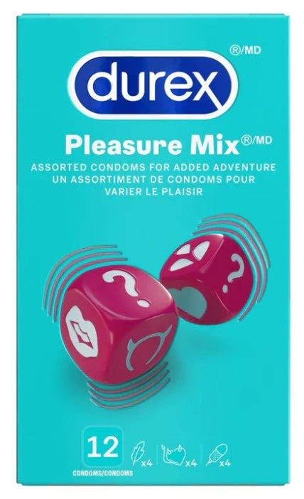 Durex Pleasure-Mix 12 pack Product vendor Boink Adult Boutique