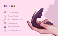 Clitoral Licking Vibrator OG Lick - Boink Adult Boutique www.boinkmuskoka.com