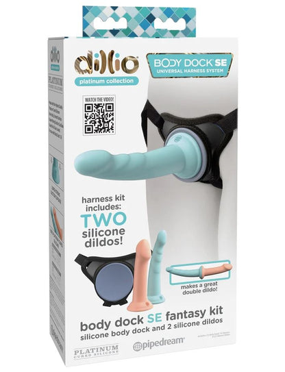 Dillio Platinum Body Dock SE Fantasy Kit (6" and 7") - Boink Adult Boutique www.boinkmuskoka.com