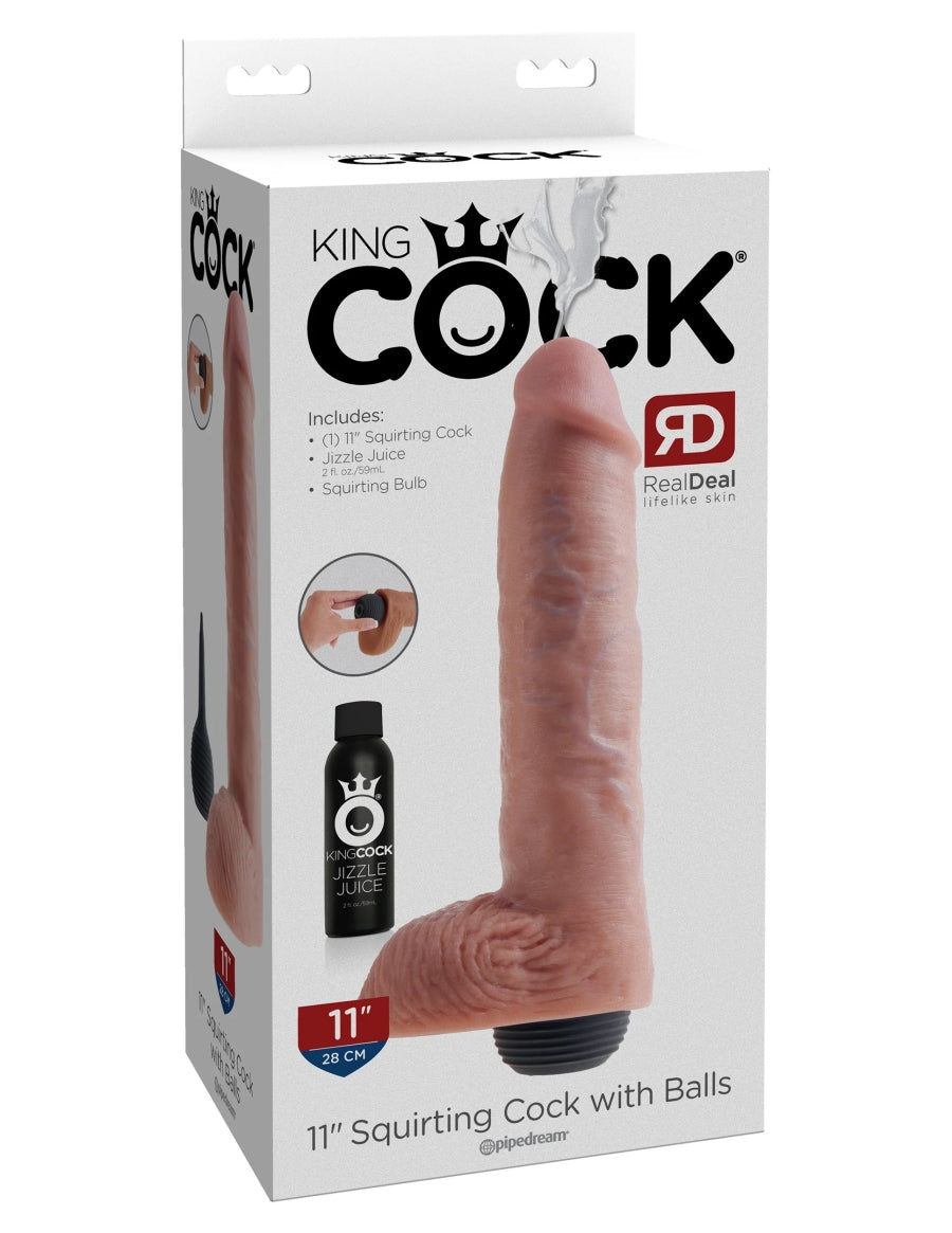 King Cock Squirting Cock - Multiple Sizes