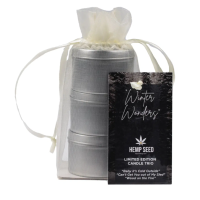 Hemp Seed Holiday Massage Candle Trio by Earthly Body