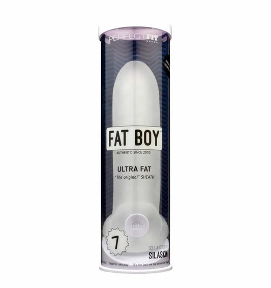PerfectFit - Extension de manchon de pénis Fat Boy - Original Clear