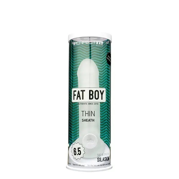 Fat Boy Thin - Large Clear Penis Enhancement Sleeve by PerfectFit
