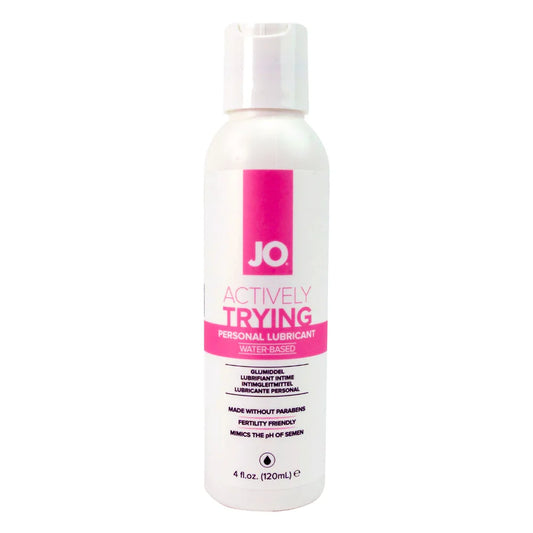 ACTIVELY TRYING LUBRICANT - Paraben-Free - Creates a Healthy Semen Environment by SystemJO