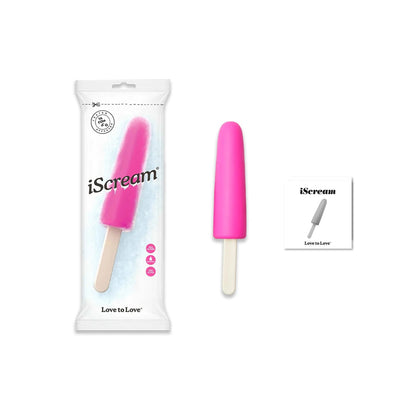 Iscream - Dildo in Danger Pink - Boink Adult Boutique www.boinkmuskoka.com