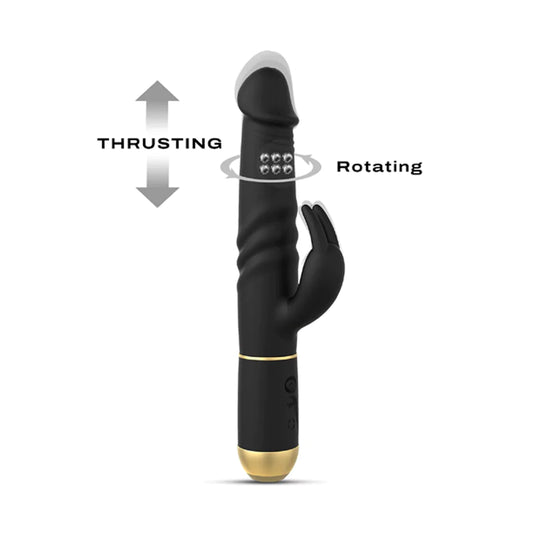 Furious Rabbit Vibrator 2.0 - Thrusting/rotating beads by Dorcel