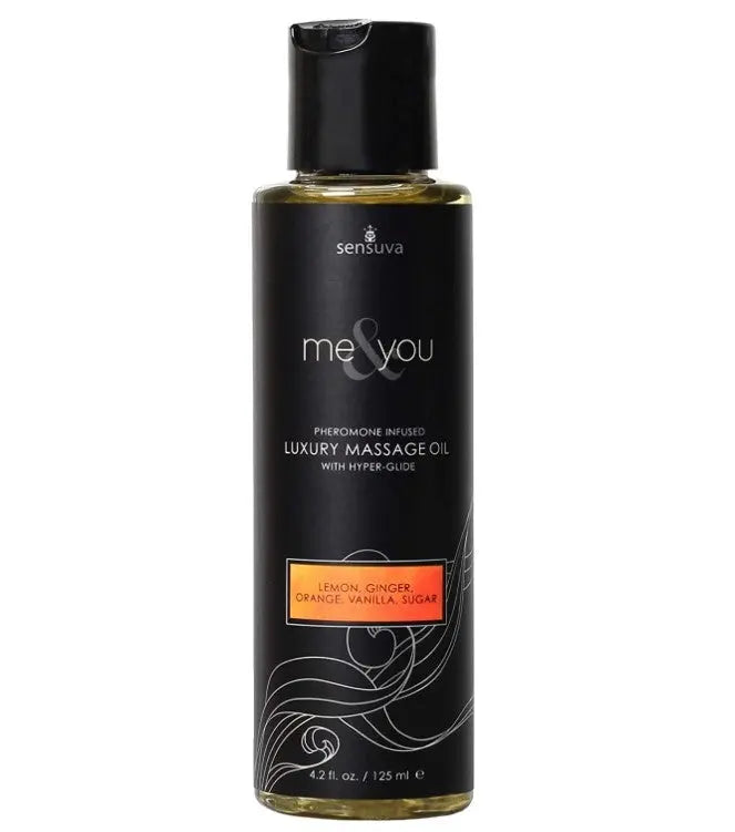 Sensuva - Me & You - Massage Oil 4.2 fl.oz. 2 Scent Choices Product vendor Boink Adult Boutique