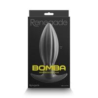 Bomba Anal Plug - Black by Renegade - Boink Adult Boutique www.boinkmuskoka.com Canada