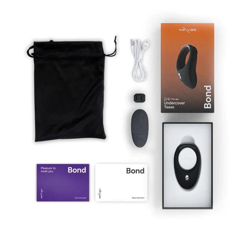 Bond - Rechargeable C-Ring with Remote/App Control - Detachable Strap for placement options - Boink Adult Boutique www.boinkmuskoka.com Canada