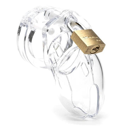 CB-6000S - Chastity kit - Clear with 2 1/2" Cage by CB-X - Boink Adult Boutique www.boinkmuskoka.com Canada