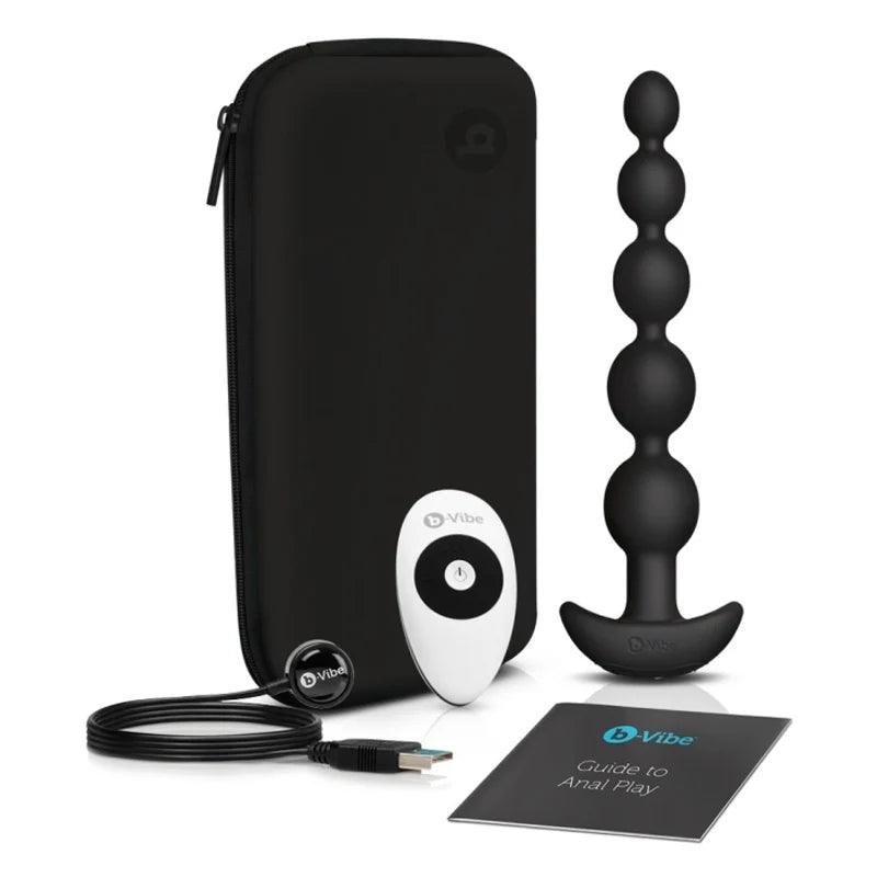 Cinco | Remote Controlled Rechargeable Anal Beads | b-Vibe - Boink Adult Boutique www.boinkmuskoka.com Canada