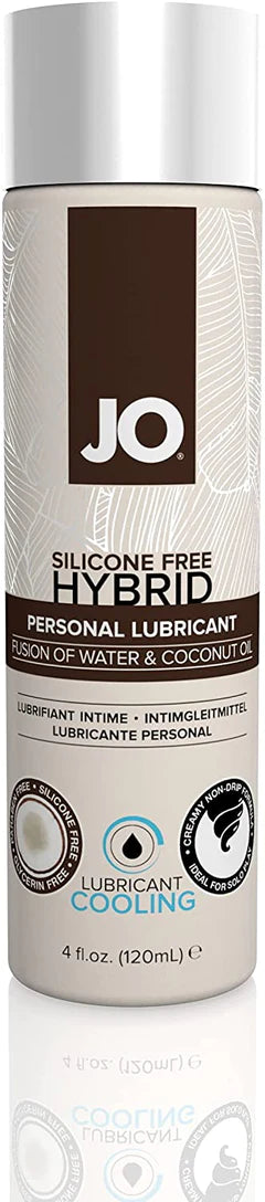 System JO - Silicone Free Hybrid Lubricant with Coconut - COOLING 4oz/120ml