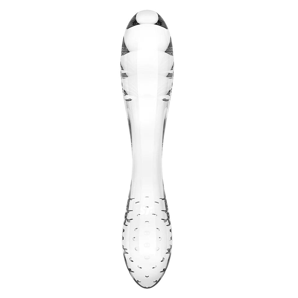 Dazzling Glass Dildo - Glass for Temperature Play by Satisfyer - Boink Adult Boutique www.boinkmuskoka.com Canada