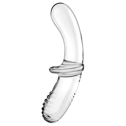 Double Crystal Dildo - Glass for Temperature Play by Satisfyer - Boink Adult Boutique www.boinkmuskoka.com Canada