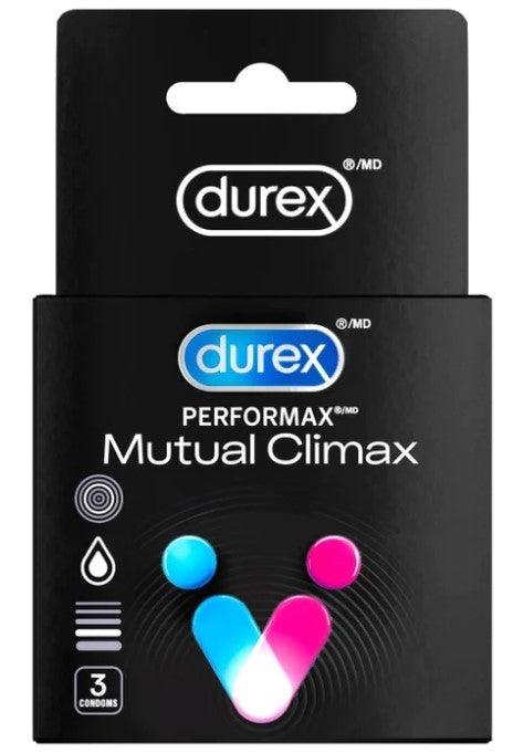 Durex Performax Mutual Climax Lubricated Condoms - Boink Adult Boutique www.boinkmuskoka.com Canada