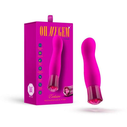 Exclusive Vibrator - Tourmaline by Oh My Gem - Rechargeable/Waterproof/Warming by Blush - Boink Adult Boutique www.boinkmuskoka.com Canada