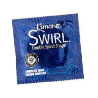 Kimono Swirl Condom - Boink Adult Boutique www.boinkmuskoka.com Canada