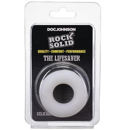 Lifesaver Cock Ring - Translucent by Rock Solid - Boink Adult Boutique www.boinkmuskoka.com Canada