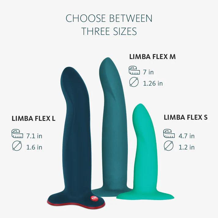 Limba Flex Dildo - 3 Sizes - Boink Adult Boutique www.boinkmuskoka.com Canada