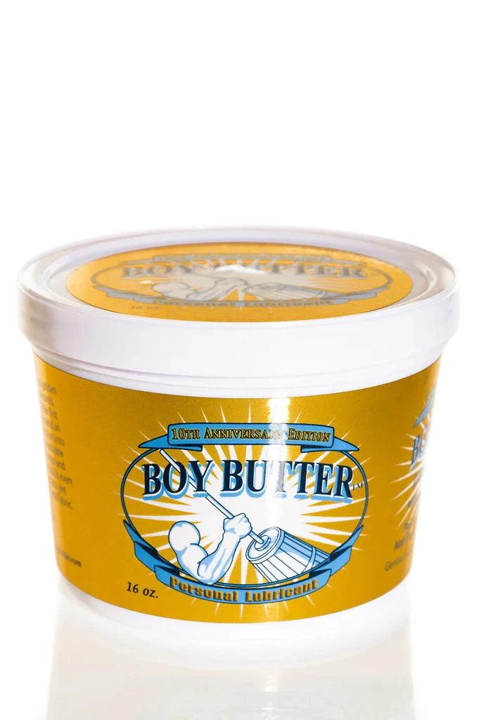 Oil Based Lubricant - 10TH ANNIVERSARY EDITION - GOLD LABEL - Looks like Butter! by Boy Butter - Boink Adult Boutique www.boinkmuskoka.com Canada