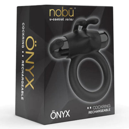Onyx C-Ring and Clitoral Stimulator by Nobu - Boink Adult Boutique www.boinkmuskoka.com Canada