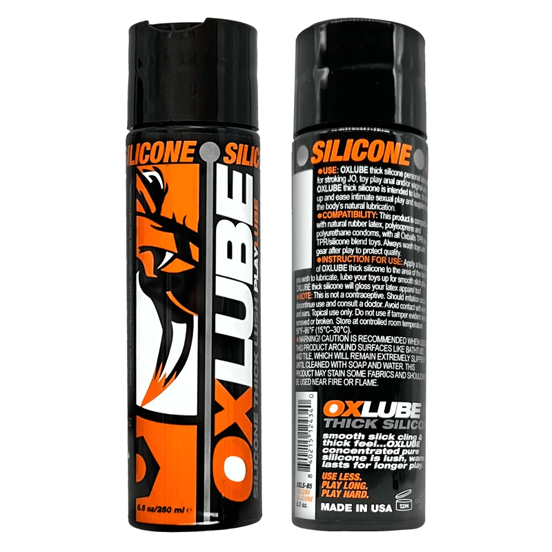 Oxlube Thick Silicone - Silicone based Lubricant by Oxballs - Boink Adult Boutique www.boinkmuskoka.com Canada