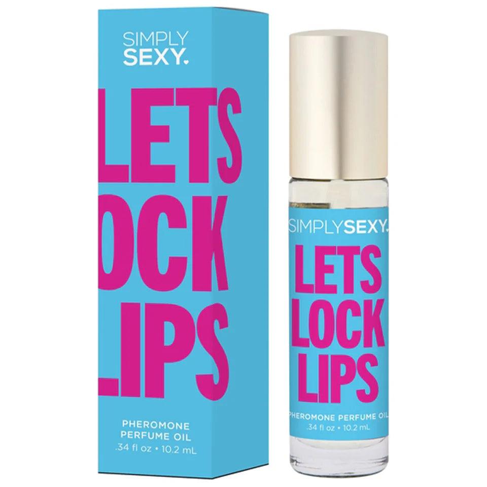 Pheromone Perfume Oil Roll-On | Let's Lock Lips | By Simply Sexy - Boink Adult Boutique www.boinkmuskoka.com Canada