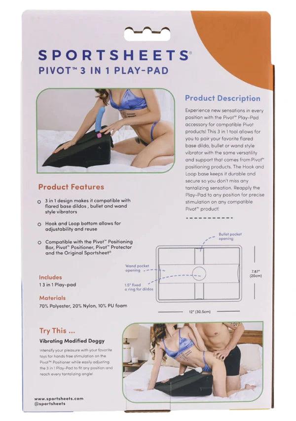 Pivot™ 3 in 1 Play-Pad by Sportsheets - Boink Adult Boutique www.boinkmuskoka.com Canada