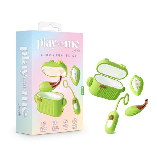 Play with Me Blooming Bliss - 2 Vibes and Recharging Case by Blush - Boink Adult Boutique www.boinkmuskoka.com Canada