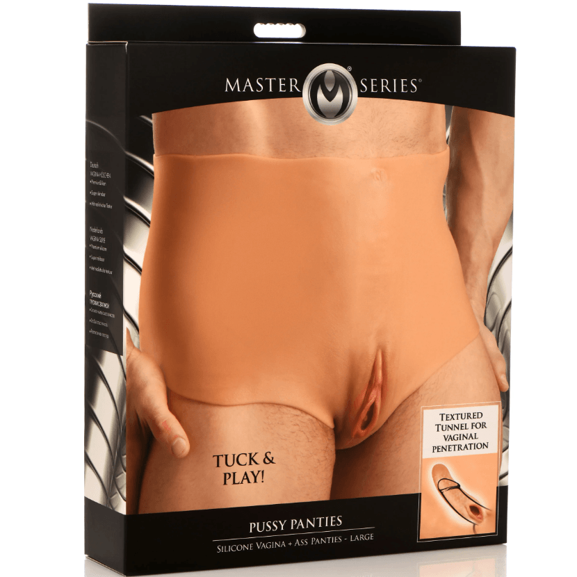 Pussy Panties Silicone Vagina + Ass Panties - 3 Sizes - Boink Adult Boutique www.boinkmuskoka.com Canada