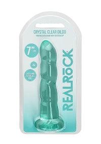 RealRock - Non Realistic Dildo with Suction Cup - 7''/ 17 cm - Boink Adult Boutique www.boinkmuskoka.com Canada