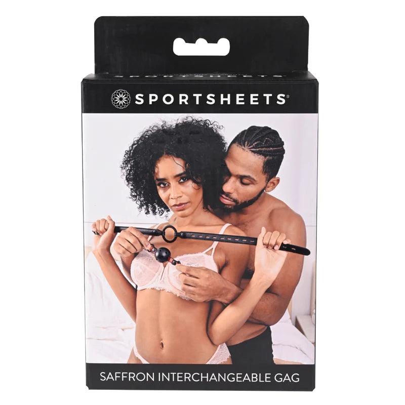 Saffron Interchangeable Gag by Sportsheets - Boink Adult Boutique www.boinkmuskoka.com Canada