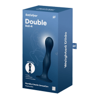 Satisfyer Double Ball-R - Double Weighted Probe - For Vaginal or Anal - Boink Adult Boutique www.boinkmuskoka.com Canada
