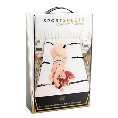 Sportsheets - Système de retenue sous le lit - Noir