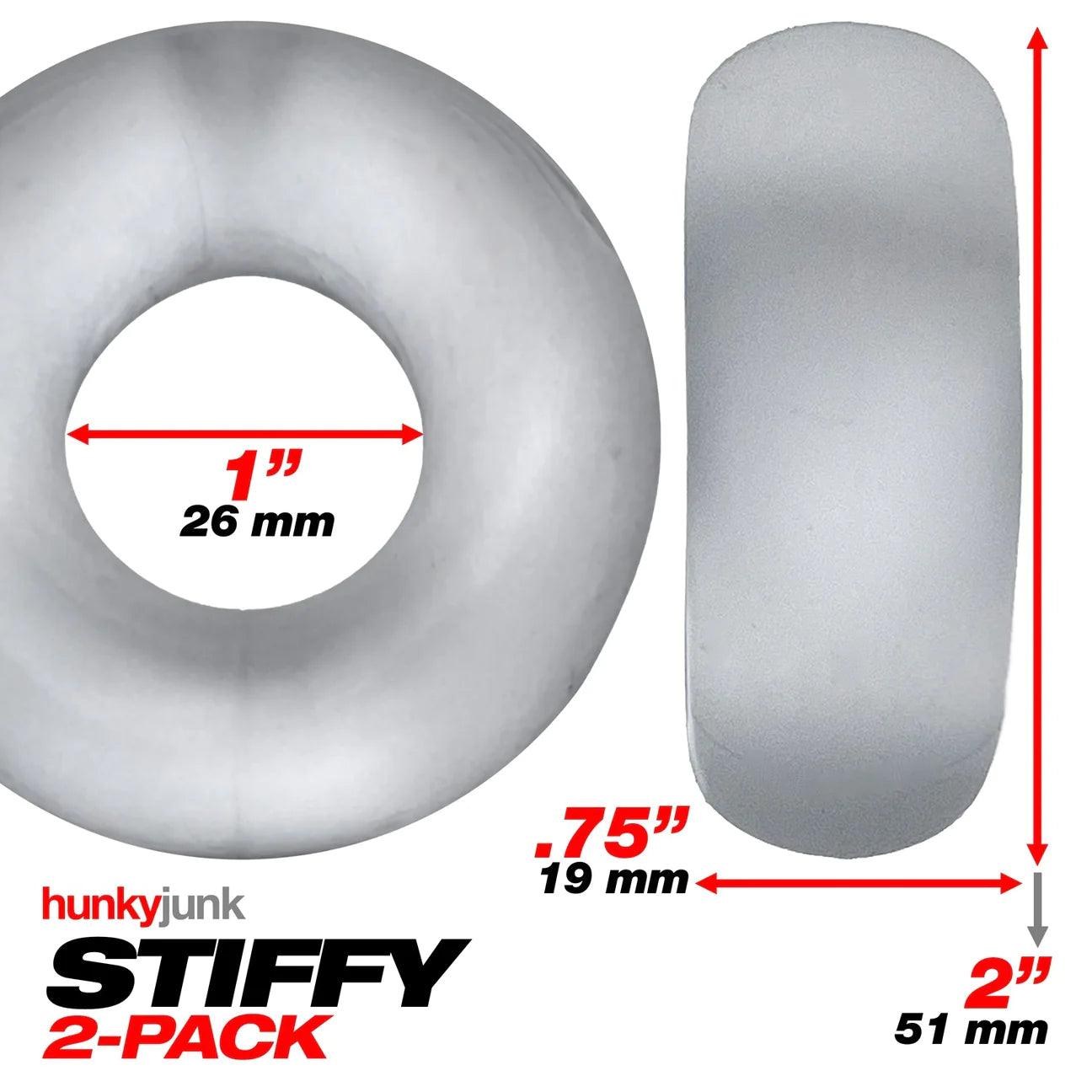STIFFY 2-PACK BULGE COCKRINGS - Boink Adult Boutique www.boinkmuskoka.com Canada