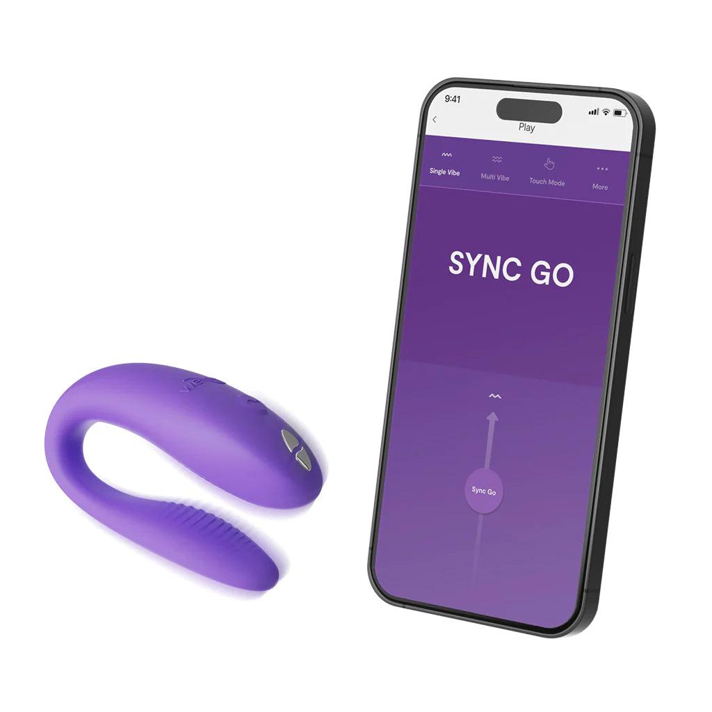 Sync GO - Wearable Couple Vibrator by We-Vibe - Boink Adult Boutique www.boinkmuskoka.com Canada