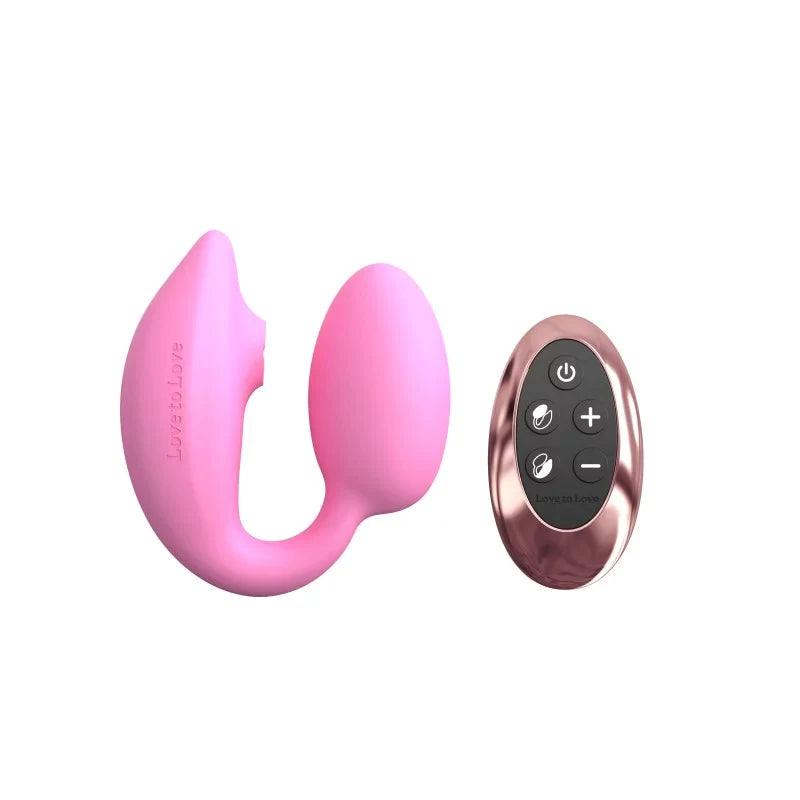 Wonderlover - Wearable G-Spot and Clitoral Stimulator - Remote - Naughty Dice by LovetoLove - Boink Adult Boutique www.boinkmuskoka.com Canada
