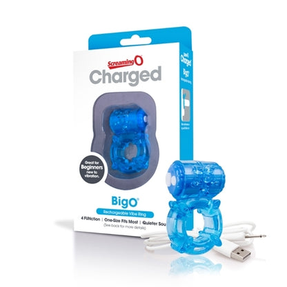 ScreamingO - Charged Big O - 3 Speed rechargeable Cock ring - Boink Adult Boutique www.boinkmuskoka.com