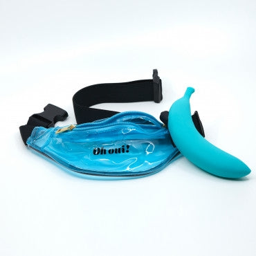 Oh Oui - Banana Dildo Vibrator In Banana Bag - 2 Colours - Boink Adult Boutique www.boinkmuskoka.com