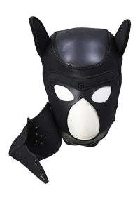 Shots - Ouch! - Neoprene Puppy Hood - Black - Boink Adult Boutique www.boinkmuskoka.com