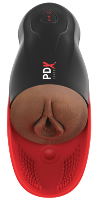 PDX Fuck-O-Matic Masturbator with Pulsation - Brown - Boink Adult Boutique www.boinkmuskoka.com