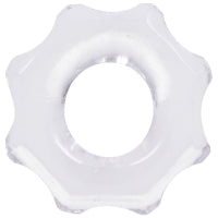 The Gear Cock Ring - Clear - Boink Adult Boutique www.boinkmuskoka.com