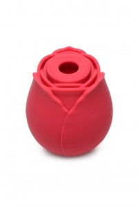 Bloomgasm 10X Wild Rose Silicone Suction Clit Stimulator - Red or Pink - Boink Adult Boutique www.boinkmuskoka.com