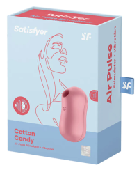 Satisfyer Cotton Candy - Double Air Pulse Vibrator for Intensified clitoral Stimulation! - Boink Adult Boutique www.boinkmuskoka.com