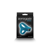 Renegade - Emperor Rechargeable Vibrating Ring - Teal - Boink Adult Boutique www.boinkmuskoka.com