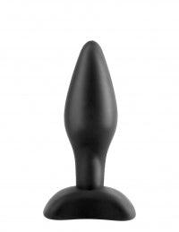 Anal Fantasy Collection Mini Silicone Plug - Black - Boink Adult Boutique www.boinkmuskoka.com