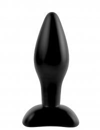 Anal Fantasy Collection Small Silicone Plug - Black - Boink Adult Boutique www.boinkmuskoka.com