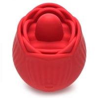 Bloomgasm French Rose Licking & Vibrating Stimulator - Boink Adult Boutique www.boinkmuskoka.com